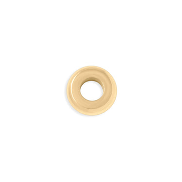 Gold Rounded Spacer Bead