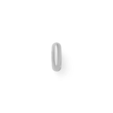 Silver Rounded Spacer Bead