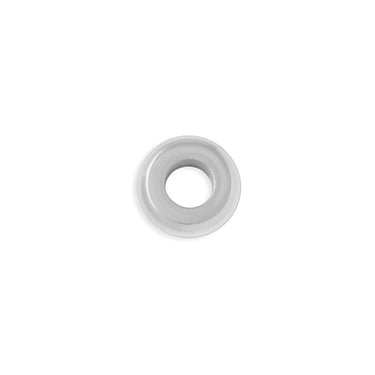 Silver Rounded Spacer Bead