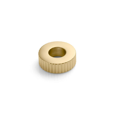 Gold Fluted Spacer Bead