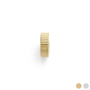 Gold Fluted Spacer Bead