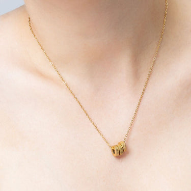 Gold Fluted Spacer Beads
