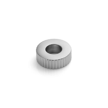 Silver Fluted Spacer Bead