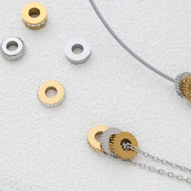 Gold and Silver Spacer Beads