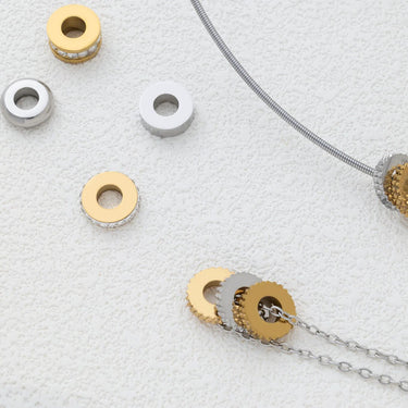 Gold and Silver Spacer Beads