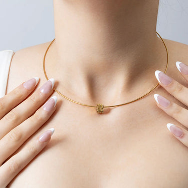 Gold Textured Spacer Beads