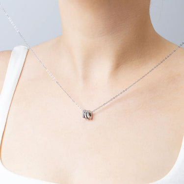 Silver Textured Spacer Beads