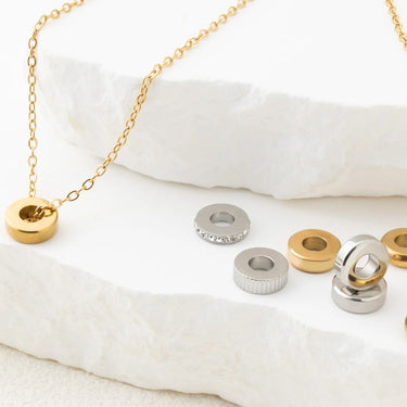 Gold and Silver Spacer Beads