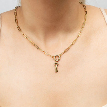 Gold Key Charm