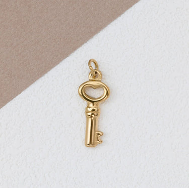 Gold Key Charm