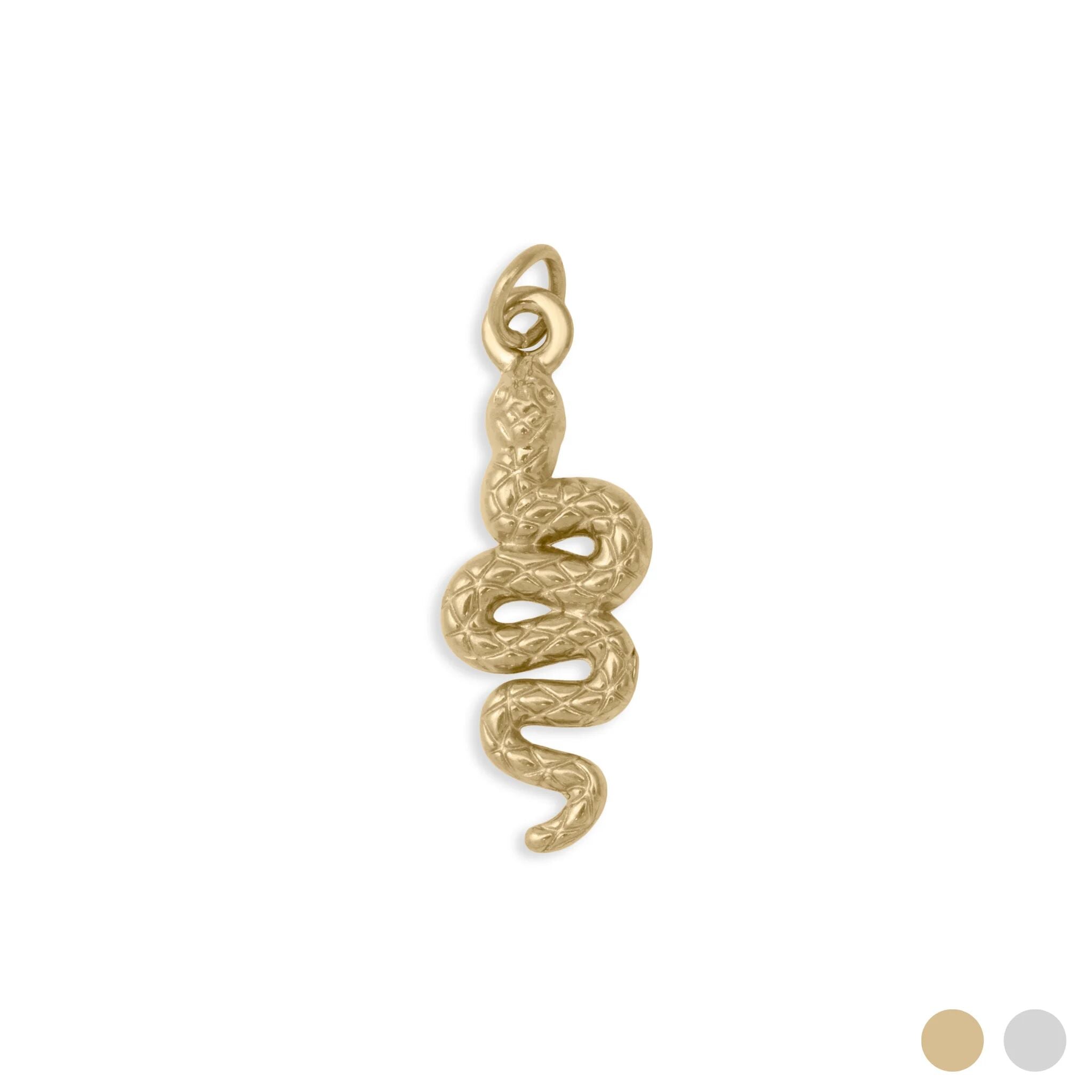Gold Snake Charm