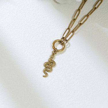 Gold Snake Charm