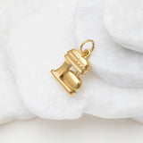 18K Gold PVD Stainless Steel Kitchen Mixer Charm- gold studio 