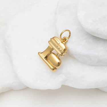 18K Gold PVD Stainless Steel Kitchen Mixer Charm- gold studio 