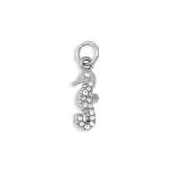 Silver Seahorse Charm
