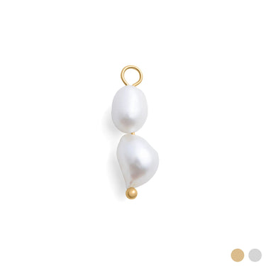 Gold Double Freshwater Charm 