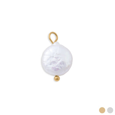 Gold Baroque Pearl Charm