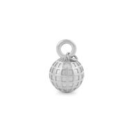Wholesale jewelry 18K Gold PVD Stainless Steel Disco Ball Charm - stainless main