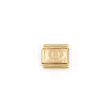 Wholesale jewelry 18k Gold PVD Stainless Steel Initial Italian Charm- Q