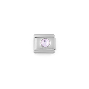 Wholesale jewelry Stainless Steel Birthstone Italian Charm- June