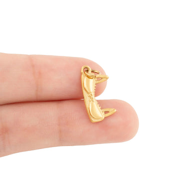 Wholesale jewelry 18K Gold PVD Stainless Steel Bra Charm - gold scale 
