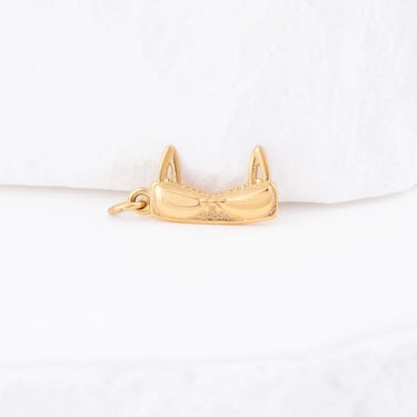 Wholesale jewelry 18K Gold PVD Stainless Steel Bra Charm - gold studio