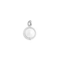 Wholesale jewelry 18K Gold PVD Stainless Steel Pearl Drop Charm - stainless main 