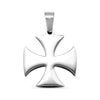 Stainless Steel Maltese Cross Pendant / PDL9014