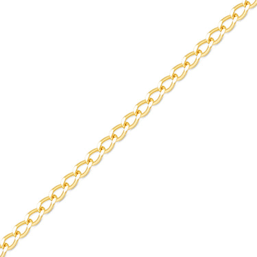 Coucle de coupe diamant à 0,9 mm Fine 14K Chaîne de bijoux permanente en or massif - par le pouce/pmj0005