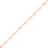 2.0 mm Lip Chain 14K Solid Rose Gold Permanent Jewelry - By the Inch / PMJ0018