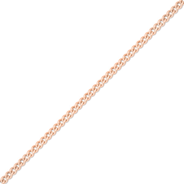 2.0 mm Fine Paperclip Chain 14K Solid Gold Permanent Jewelry Link - By