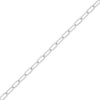 2.0 mm Fine Paperclip Chain .925 Sterling Silver Permanent Jewelry Link - By the Foot / PMJ0013