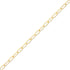 2.0 mm Fine Paperclip Chain 14K Solid Gold Permanent Jewelry Link - By the Inch / PMJ0014