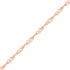 1.2 mm Singapore 14K Solid Rose Gold Permanent Jewelry Chain - By the Inch / PMJ0009