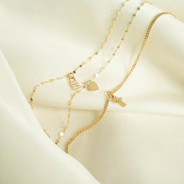 2.0 mm Lip Chain 14K Solid Gold Permanent Jewelry - By the Inch / PMJ0017