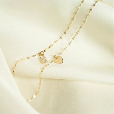 2.0 mm Lip Chain 14K Solid Gold Permanent Jewelry - By the Inch / PMJ0017