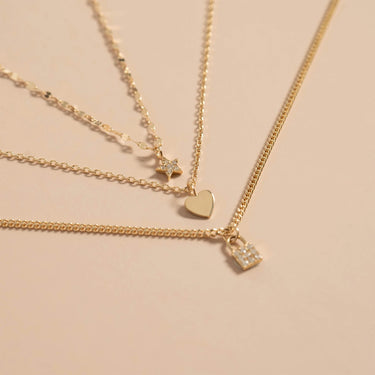 Permanent Jewelry 14K Solid Gold Heart Charm