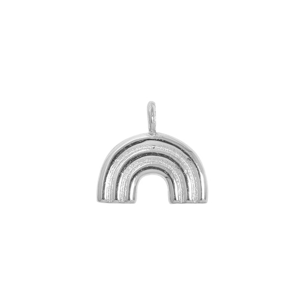 .925 Sterling Silver Rainbow Charm for Permanent Jewelry / PMJ1026