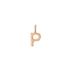 Permanent Jewelry 14K Solid Rose Gold Initial Charms / PMJ2003