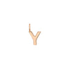 Permanent Jewelry 14K Solid Rose Gold Initial Charms / PMJ2003