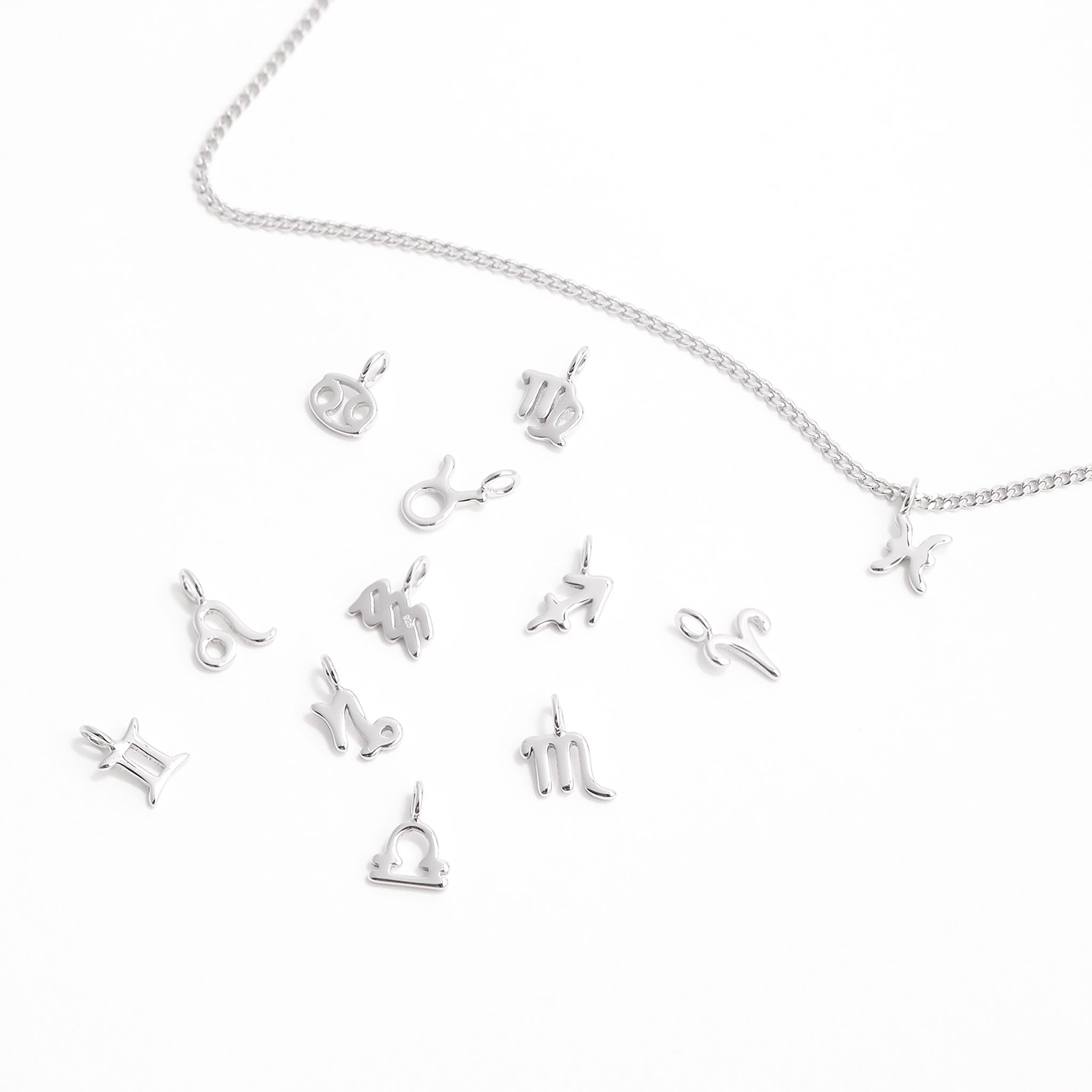 Permanent Jewelry .925 Sterling Silver Zodiac Charms / PMJ3011