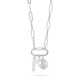 Paris Carabiner Necklace