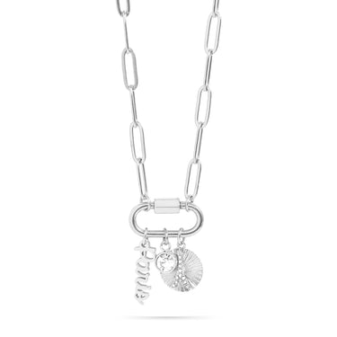 Paris Carabiner Necklace