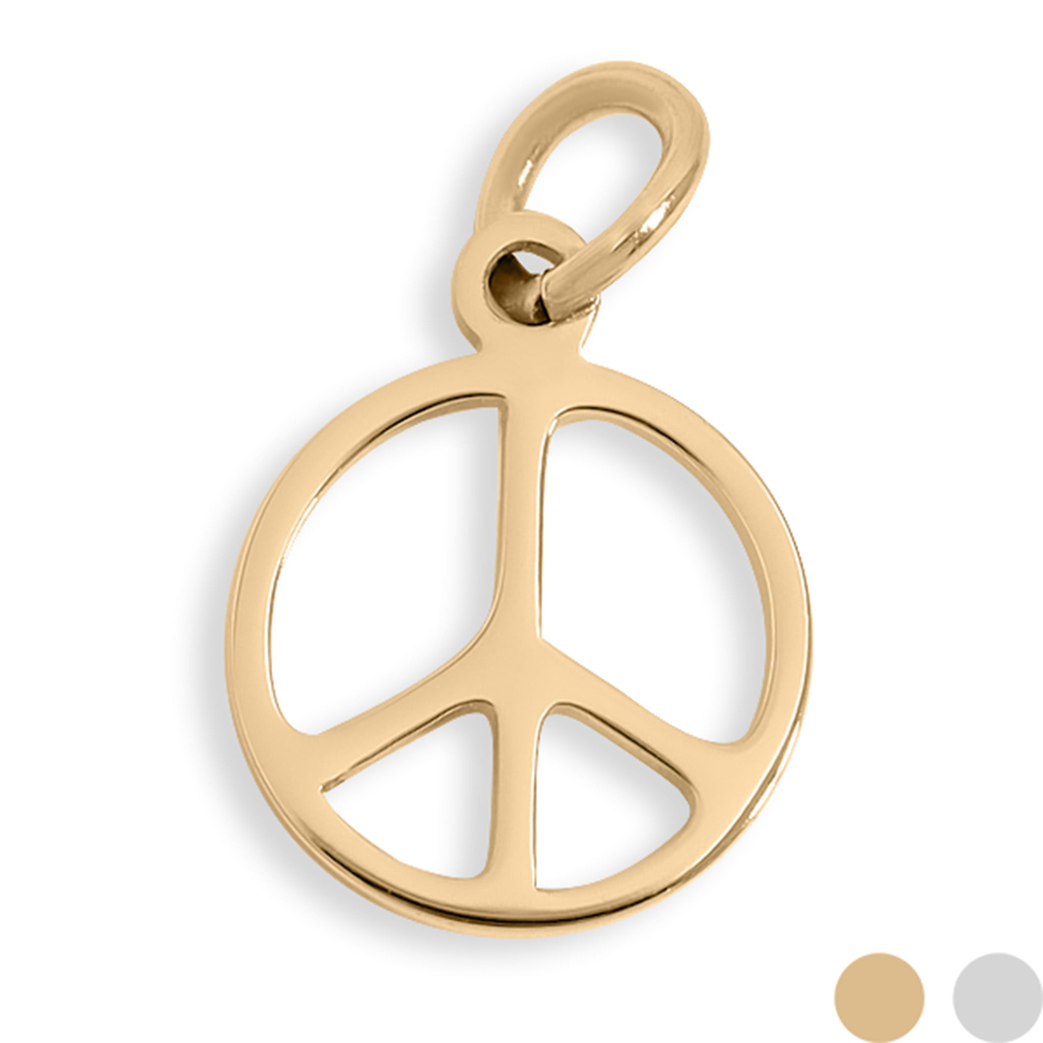 peace sign charm