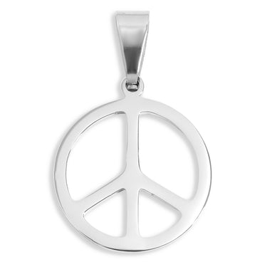 Peace sign pendant