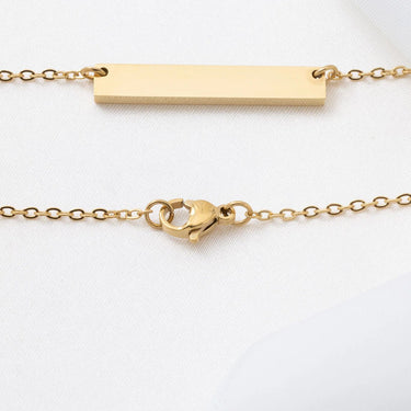 Wholesale jewelry 14K Gold Filled Plus™ Blank Bar Necklace- studio 