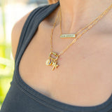 18K Gold PVD Stainless Steel Dragonfly Charm