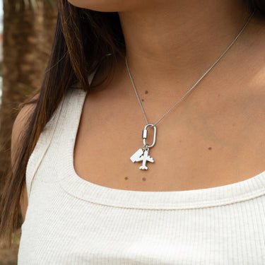 18K Gold PVD Stainless Steel Vacation Charm Set 