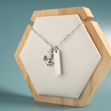 18K Gold PVD Stainless Steel Anchor Charm