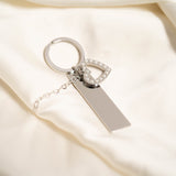 Engravable Blank Keychain